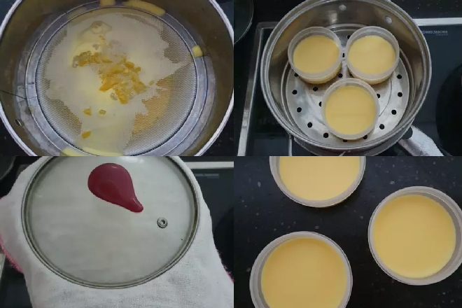 Cách làm bánh Flan cho bé ăn dặm từ sữa công thức