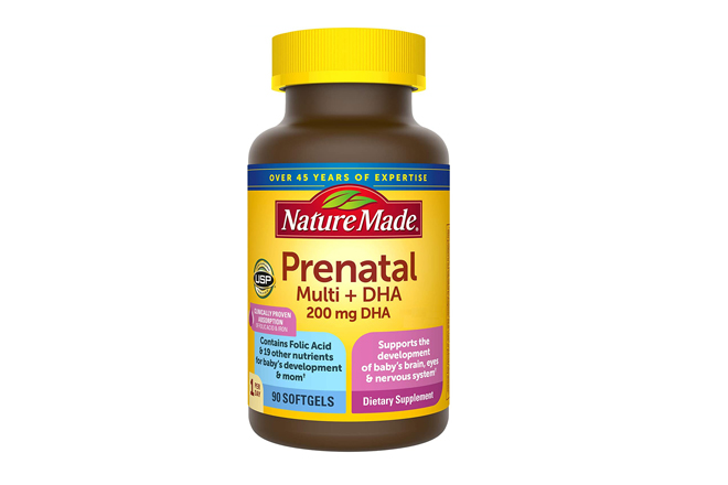 vitamin tong hop nature made prenatal multi