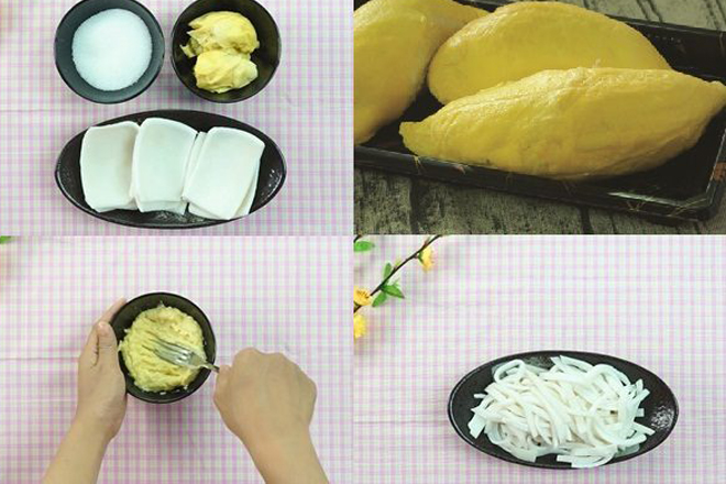 Top 2 cách làm mứt dừa non sầu riêng đơn giản tại nhà