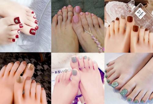 Gợi ý 15 mẫu nail chân màu trắng sang trọng và tôn da