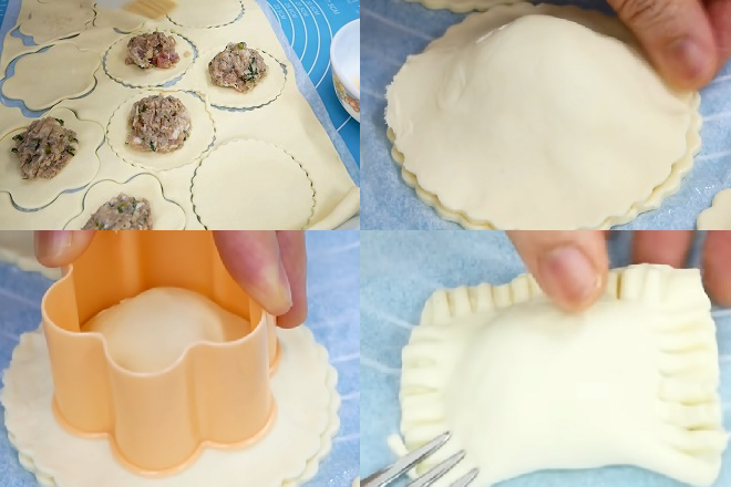 Tạo hình bánh bằng bột ngàn lớp