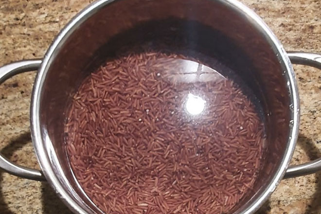 cách làm cơm gạo lứt