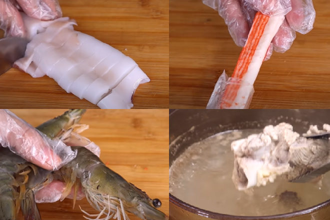 Nấu nước lẩu hàn quốc