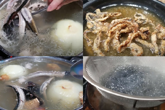 Cách nấu bún lươn Hà Nội