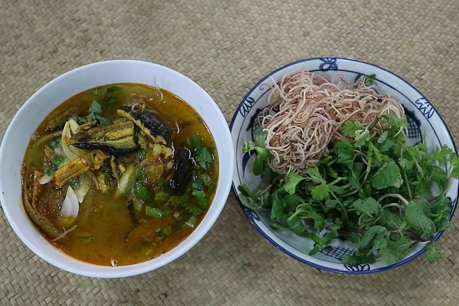 Cách nấu bún lươn Nghệ An