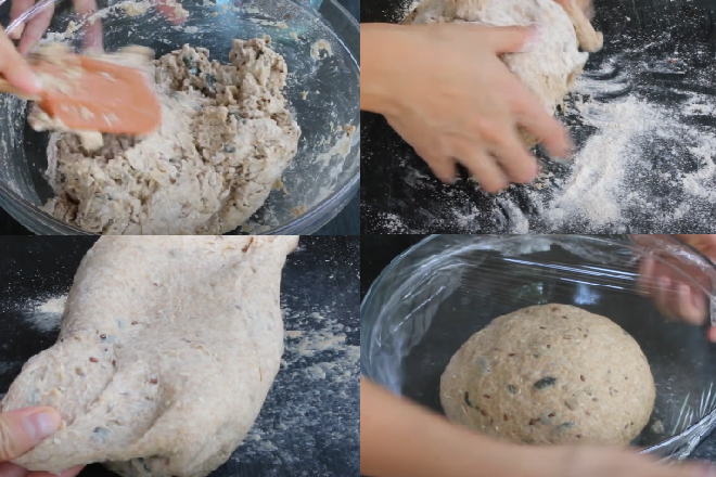 cách làm bánh mì nguyên cám