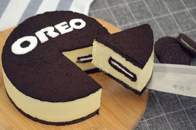 Oreo Cheesecake rất ngon.