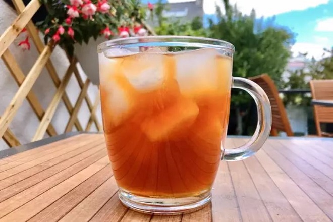 mango tea summer beverage