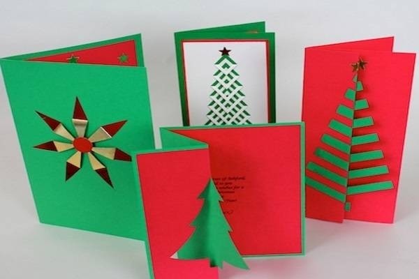 21 mẫu thiệp Giáng sinh handmade cực đẹp, cực dễ làm