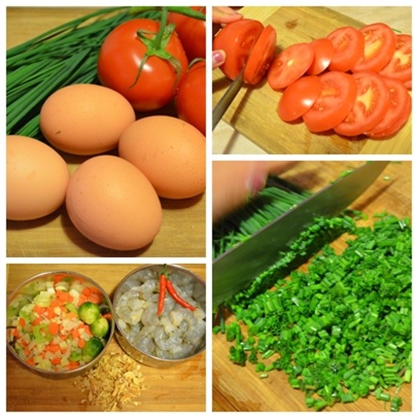 Cách nấu nướng nướng canh trứng ngược quả cà chua ngon trúng điệu