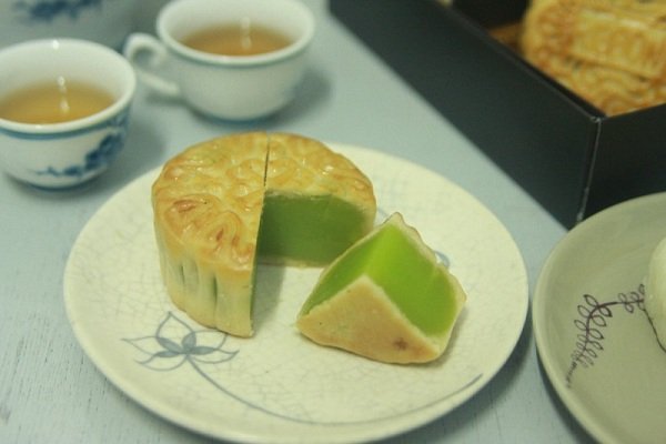 cách làm bánh trung thu nhân trà xanh
