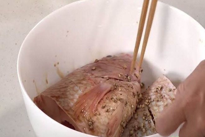 ướp cá diêu hồng