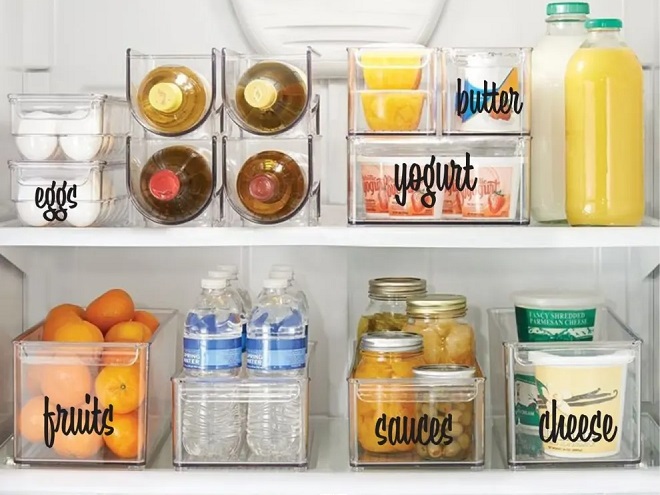 bảo quản xốt cam trong ngăn mát tủ lạnh