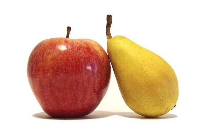 Lê và táo