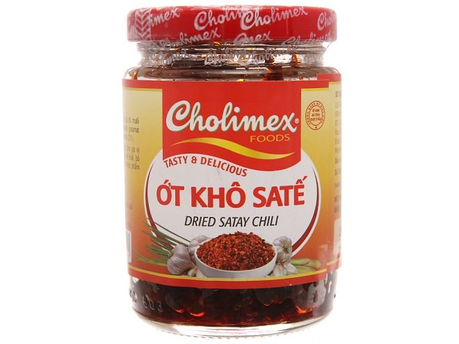 sản phẩm ớt khô sa tế Cholimex