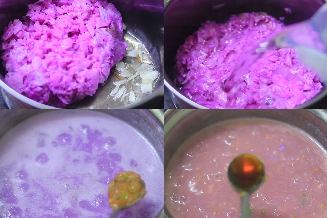 Cách làm canh khoai mỡ nấu với tôm tươi