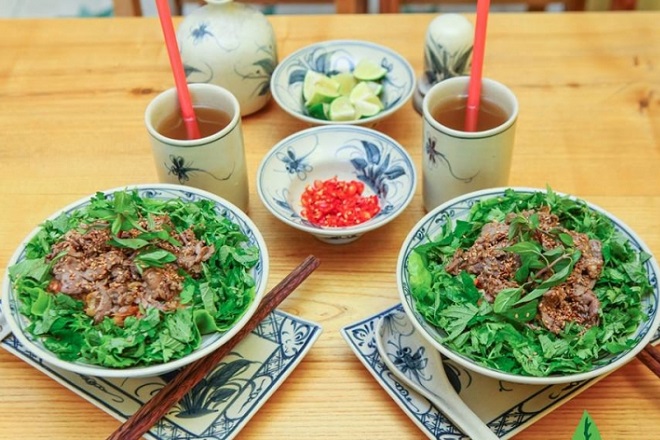 ăn bún bò nam bộ ở đâu ngon nhất hà nội 79 chùa láng