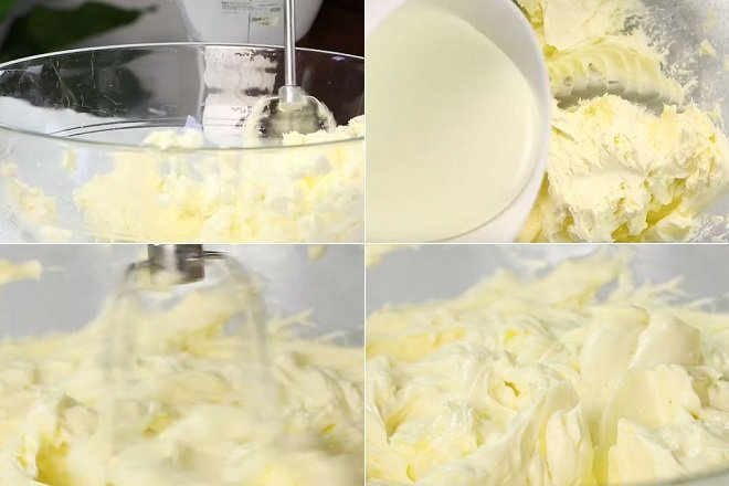 cách làm kem tươi sữa phô mai