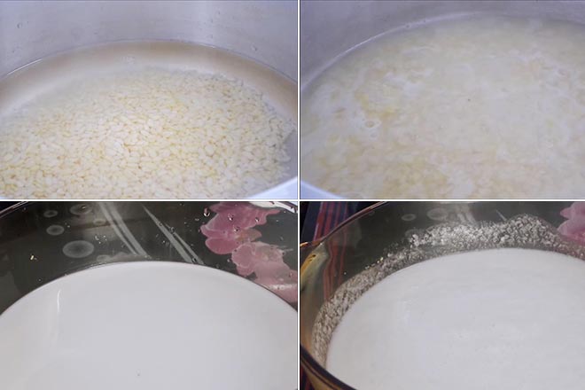 Các bước nấu nước cốt dừa