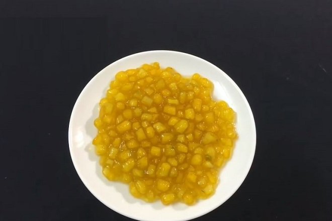 trân châu củ năng màu cam vàng quả dành dành