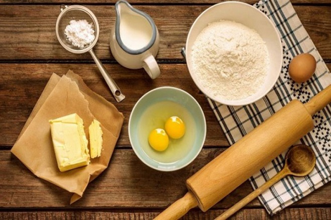 Nguyên liệu cách làm bánh gối bằng nồi cơm điện