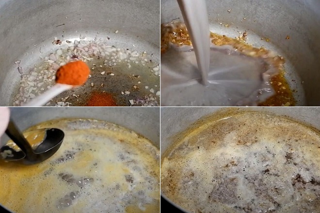 Cách nấu bún đậu mắm tôm