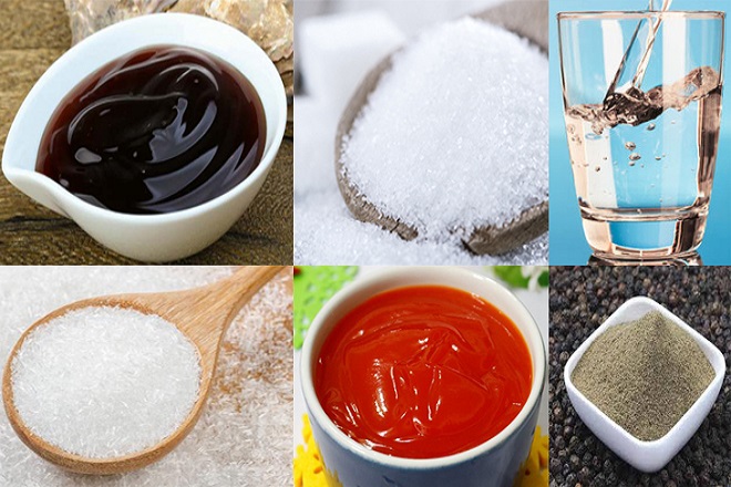 cách làm nước sốt xôi gà nguyên liệu
