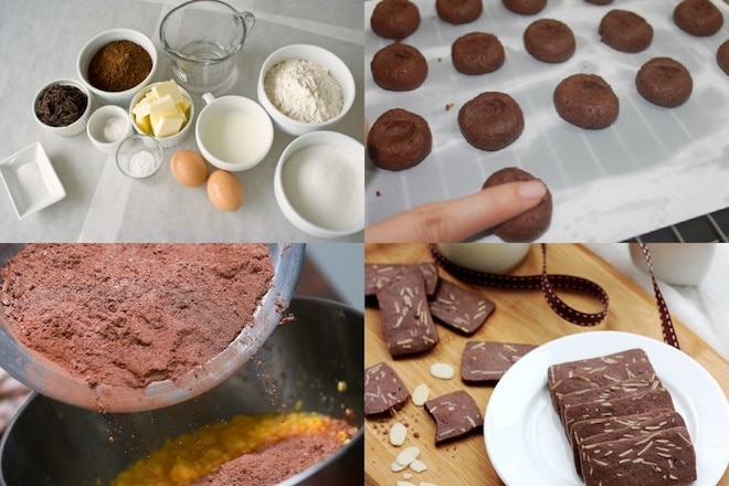 Cách làm bánh quy socola hạnh nhân 