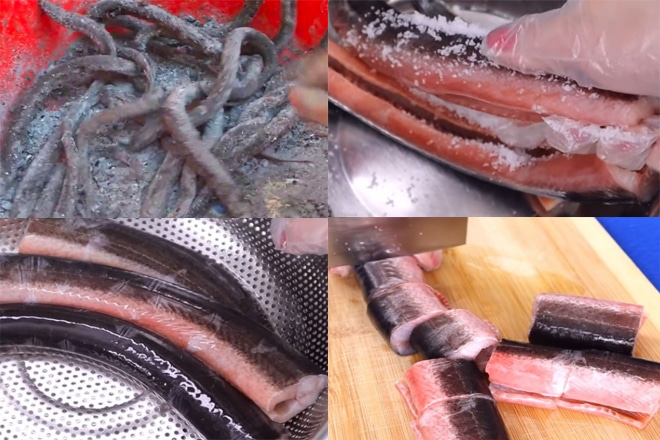 Cách nấu lươn xào sả ớt và lươn sơ chế