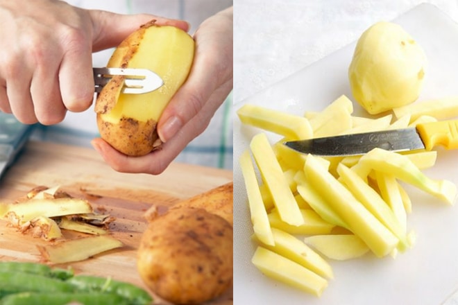 4 cách chiên khoai tây vàng ươm, giòn và ngon tại nhà
