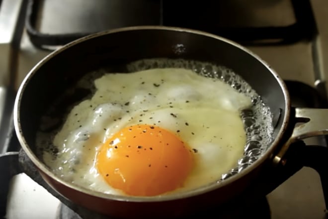 Ốp la trứng
