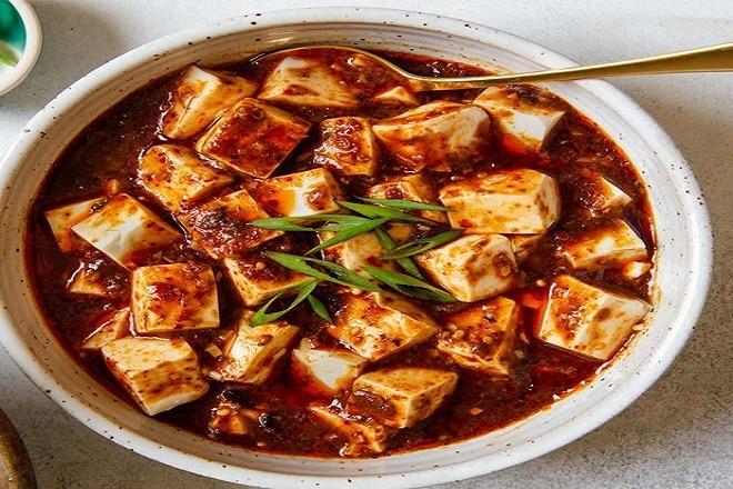 kaip pasigaminti Sičuano tofu