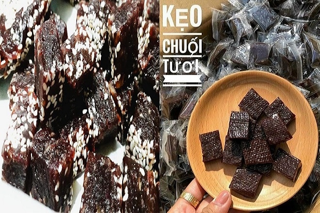 kẹo chuối tươi