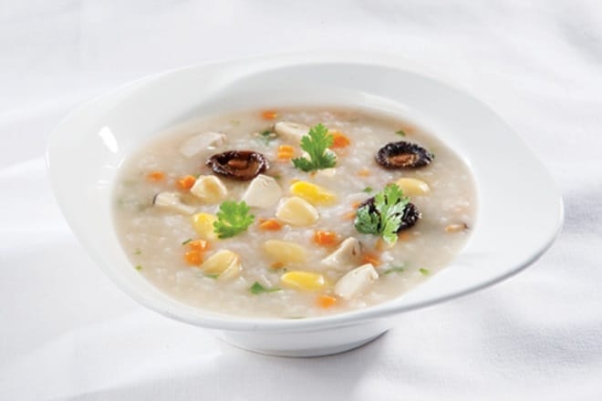 Cháo Tổ yến hạt sen